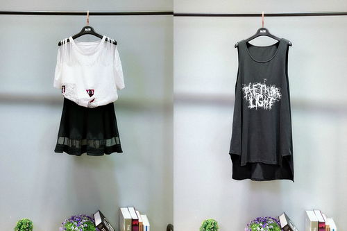 mg2018高端潮牌女装品牌 mg精品女装陈列效果图